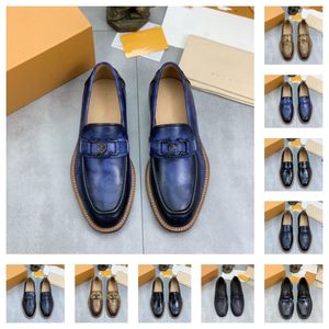 15 styles de luxe en daim hommes chaussures habillées en cuir de vachette 2023 automne nouvelle tendance britannique designer à la main affaires sociales mocassins sans lacets taille 38-45