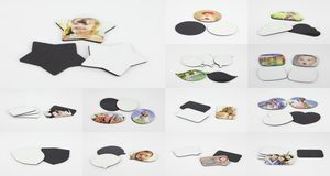 15 style sublimation Blank Fridge Aimant MDF Blank Fridge Magnet Can Diy PO Home Decorations XD241043092459