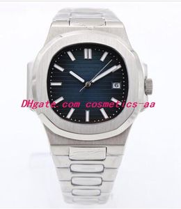 15 Stijl Top Aanbiedingen 5711 / 1A 010 39mm Sporthorloge Mannen Automatische Monement Watch Silver Case Dial Roestvrij Luxe Mens Horloges