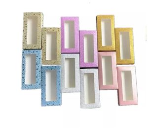 15 styles 3D Mink Eyelash Package Boxes False Eyelashes Packaging Empty Eyelash box Case Lashes Box emballage en papier