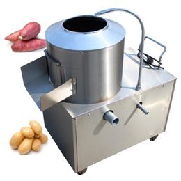 150-220 kg H Fruit industriel entièrement automatique Végétable Péler de peau électrique Carrot Poue Beling Washing Machine Cassava Peeler3312X
