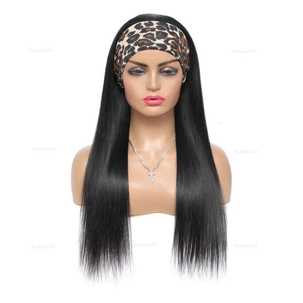 150% de diadema de dadute de densidad Cabello humano brasileño Humano Pequeño Ajusticado Hine Made Wigs para mujeres s