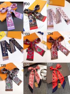 150 Designer Dames Fashion Cartoon Print Handtas Scarf Letter Hair Band