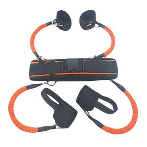 150 lbs weerstand bands boksen crossfit training riem beensterkte en agility training riem voor voetbal basketbal taekwondo y200506