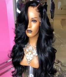 Perruque Lace Front Wig Body Wave brésilienne Remy naturelle, cheveux longs, 13x4, plumés naturels, ratio moyen, cheveux blanchis Slove, 150, pour femmes4587397666841