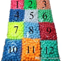 150 pcsbag entièrement 40 mm Beerpong Game Home Decoration Colorful Ping Pong Balls Baby Toys HXL3887605