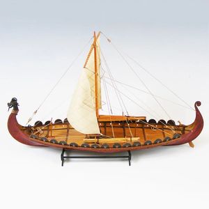 Modèle de voilier Viking 150, Kit en bois, assemblage de proportions, jouet de bateau 240319