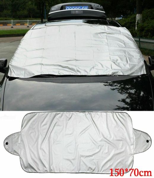 150X70cm Auto pare-brise hiver neige bâches de voiture magnétique étanche voiture poussière neige glace gel parasol protecteur Covers6875247