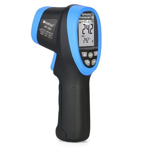 Freeshipping 1500 Dubbele Digitale Infrarood Thermometer -50 ~ 1500 Non Contact Temperatuur Meter Display