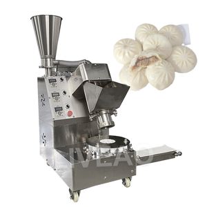 taille et épaisseur réglables de machine de pain cuit à la vapeur par cuisine automatique 1500W Baozi Maker Commercial