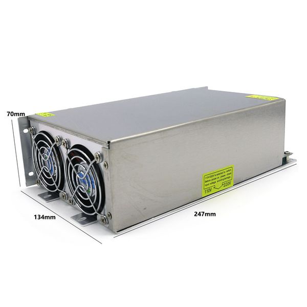 Alimentation de commutation 1500W 1500W AC110V 220V à DC 48V 36V 24V Alimentation Transformateur source AC SMPS DC Uninterruptibl