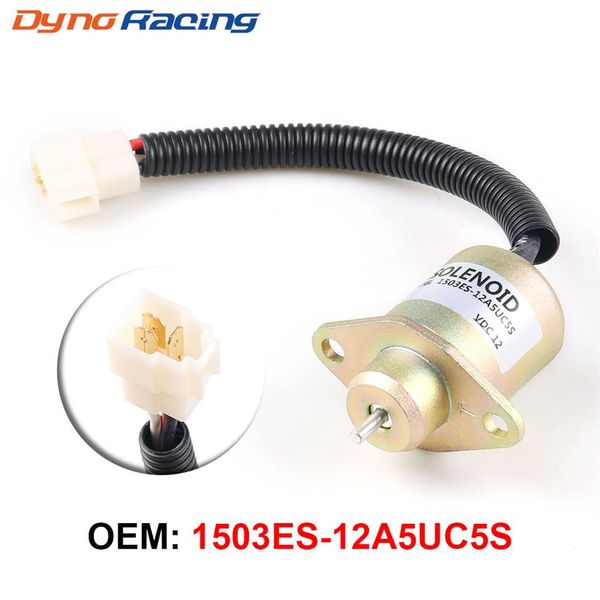 1503ES-12A5UC5S SA-4569-T Solénoïde d'arrêt de carburant 12V pour Kubota série 05 D905 D1005 V1205 V1305 V1505 17594-6001-4 17454-60010231J