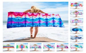 15075 cm 28 Color Microfiber Square Beach Toule Polyester Material Tie Tied Towel Series For Adult Home Textiles T2I518286663557