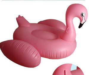 150 cm piscina de cisne gigante flamenco anillo de natación flotadores inflables piscina balsa colchón de aire de pvc para niños y adultos