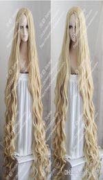 150 cm de long Wavy Curly Wig Occident Style pastoral Mix Blonde Cosplay Wig Hair gtgtgt Nouvelle mode de haute qualité P3266330