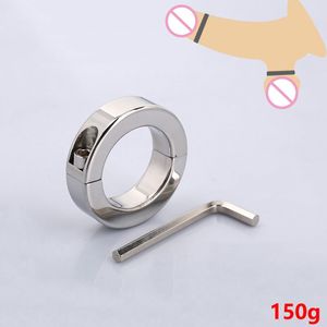 150 g Beginner Ball Stretcher Penis Testikel Stretch CBT Device Cock Lock Ring Gewicht Testis Sexy speelgoed