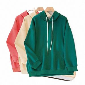 150kg Plus Taille Buste Femme 160 Automne Sweat-shirt à capuche neuf couleurs Lâche Lg Manches Top 6XL 7XL 8XL 9XL 10XL 77tJ #