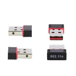 150 m Mini Tarjeta de red USB Wifi Adaptador inalámbrico 802.11N Receptor WiFi inalámbrico VSH-MT7601