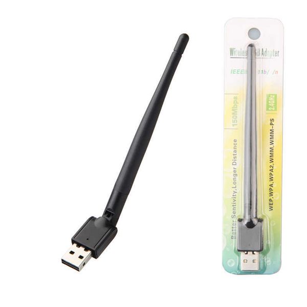150 M USB 4DB antenna integrata ricevitore WIFI MT7601 set-top box scheda di rete wireless