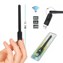 150M USB Wifi Adapter MT7601 Gratis Driver Draadloze Netwerkkaart 150mbps Dongle voor IPTV PC Computer Ethernet Ontvanger