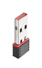 Adaptador inalámbrico Wifi USB de 150M, 150Mbps, IEEE 80211n g b, Mini adaptadores de Antena, Chipset MT7601 8188, tarjeta de red 9468011