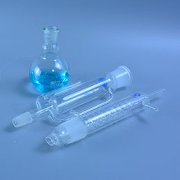150 ml / 250 ml / 500 ml de laboratoire de laboratoire Soxhlet Extracteur Corps et extracteur avec kit de verrerie de laboratoire enroulé
