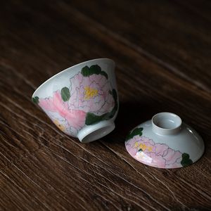 150 ml pur fleur de pivoine peinte à la main