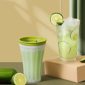 150ML Snelgevroren Ijsemmers Crème Maker Squeeze Cup Zelfgemaakte Ijs Crèmes Cup Smoothie Cups Is Geknepen In Een Creatieve