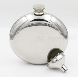 150 ml en acier inoxydable Flask portable Flagon extérieur Slutsery Whisky Stoup Wine Pot Botles d'alcool avec entonnoir6418521