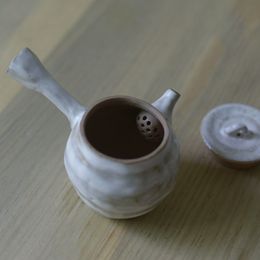 150 ml vintage grove keramische zijde behandeld TEAPOT Handgemaakte Japanse stijl Teapot Kung Fu Tea Master Pot Coffee Mug Gift Packaging