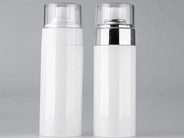 Bouteille de parfum pulvérisateur en PET blanc de 150ml, atomiseur de brouillard en plastique de 150cc, emballage cosmétique, expédition rapide