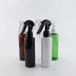 Bohow – bouteilles de pulvérisation à gâchette en plastique vide, 150ml X 12, blanc et noir, conteneur de pompe à gâchette vide pour pulvérisateur d'animaux domestiques, vente en gros