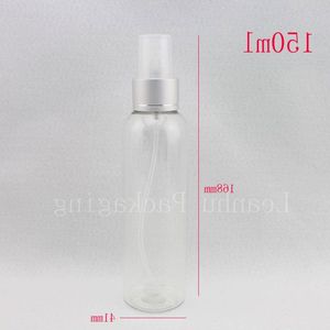 150 ml x 40 transparante ronde spuitfles met pomp, lege doorzichtige plastic fles mistspuit, navulbare cosmetische verpakking Acawk