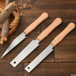 Sierra de madera de 150 mm a doble borde japonés sierra de cuchilla flexible sierras manuales rama de árboles mini herramientas de corte de carpintería de carpintería