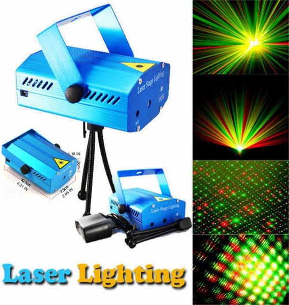 150 mw mini vert rouge Party Bleu Black Body Laser Stage Light Laser DJ Party Light Twinkle de trépied LED Stage Lamp6817684