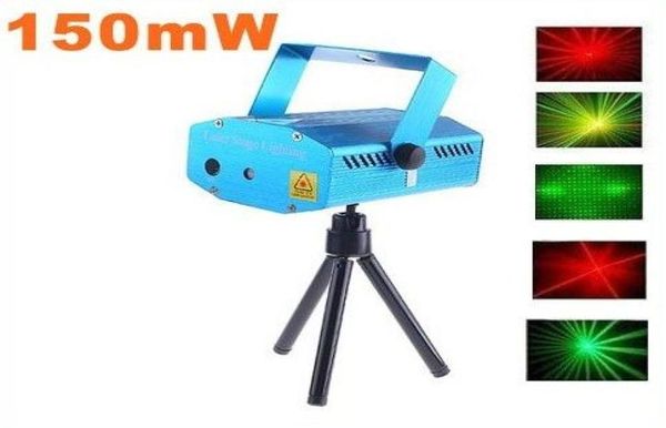 150mw Mini RedGreen Moving Party Laser LED Stage Light DJ Disco Dance Dance Floor Lights Bulb7464230