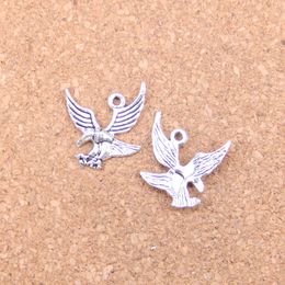 150pcs Antique Silver Bronze plaqué Eagle Hawk Charms Pendant Collier Diy Bracelet Bangle Résultats 20 20 mm 2700