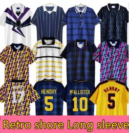 150th 2024 Scotland Souness Soccer Shirt 1978 82 86 88 89 90 Copa mundial Retro Football Soccer Jersey 92 93 94 96 98 COLECCIÓN VINTAGE McStay Uniformes Maillots retroceso