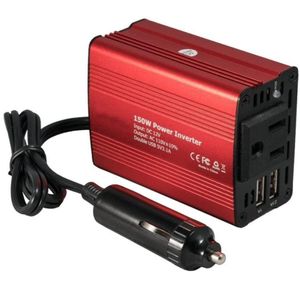 150W autoladers Power Inverter 12V DC tot 110V AC -converter met 31A Dual USB Carcharder9867614