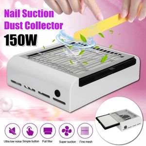 150W Nieuwe Strong Power Nail Dust Collector Nail Fan Art Salon Zuig Dust Collector Machine Stofzuiger Fan