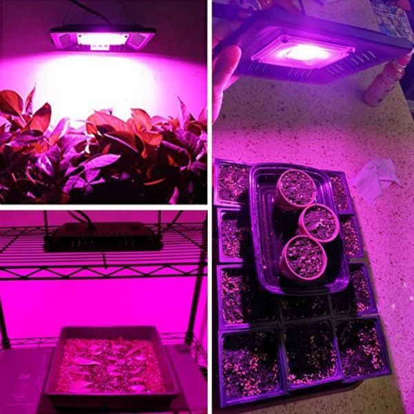 150W impermeable Led crece luces de alta calidad espectro de luz completa LED planta crecimiento lámpara negro CE FCC RoHS