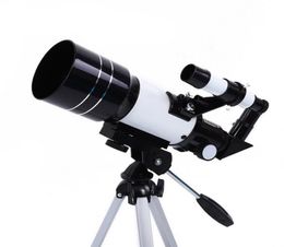 Telescopio astronómico profesional 150X HD Monocular gran angular para niños de 70 mm con trípode Visión nocturna para estudiantes Vista de estrellas en el espacio profundo 3191584