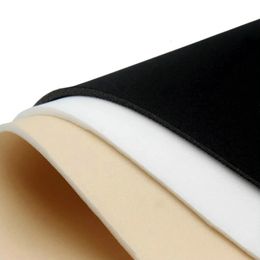 Tela de esponja compuesta de piel blanca y negra de 150x50cm para ropa interior, almohadilla para el pecho, almohadilla para copa, tela cruda, fabricación de ropa interior DIY, 240124