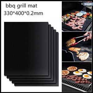 1510 pcs Extra épais résistant à la chaleur BBQ Grill Mat cuisson réutilisable antiadhésive plaque de Barbecue cuisson grille feuille Liner outils 240312