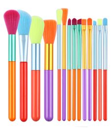 1510pcs Makeup Brush Full Set Cosmetic Powder Foundation Foundshadow Blush Blunding Beauty Make Up Brushes Tool de beauté professionnelle 9776263