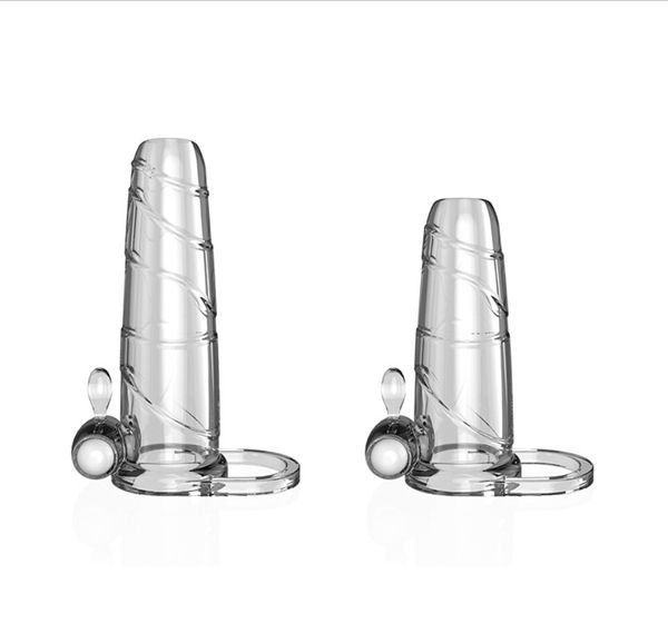 151204 Anillo de silicona ajustable para pene, Juguetes sexuales para adultos para hombres, productos sexuales con funda para pene, Anillo para pene, Juguetes, Anillo Vibrador para extensión de pene