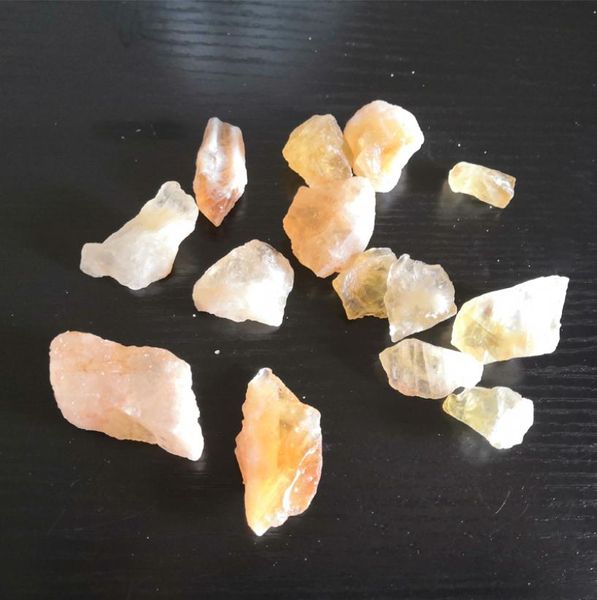 1530 mm Piedra de cristal de citrino natural Cristal de cuarzo amarillo Puntos ásperos Espécimen Piedra preciosa a granel Mineral curativo Material de bricolaje 3339873