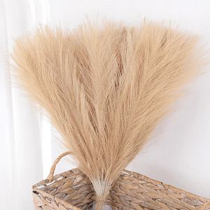 1530pcs Artificiel Pampas Grass Bouquet Home Salon Salon Party Party Fake plante 43 cm Fleur séchée Anche bricolage Vase 240409