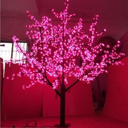 1536LEDS 200cm extérieur LED lumière d'arbre de fleurs de cerisier pour l'extérieur jardin voie noël fête de mariage lumières decoration2869