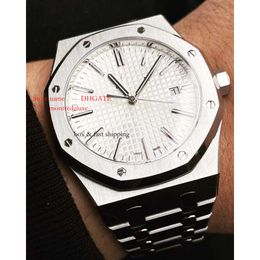 15400 hommes 41 mm Suisse pour aaaaa Glass Man Brand Superclone Brand inoxydable Forsine Montre à bracelet Men APS Montres mécaniques Top 9,8 mm S sining 55